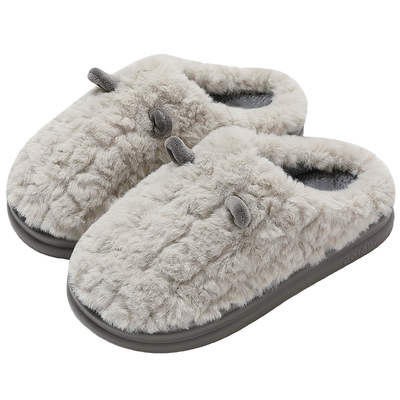 红豆|棉拖鞋男款2025新款