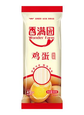 香满园鸡蛋挂面800g净化水和面速食学生早餐宿舍麦香