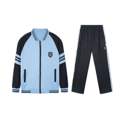 靓依彩南宁校服运动加绒冬季新希望版小学初中高中生冬运外套拉链