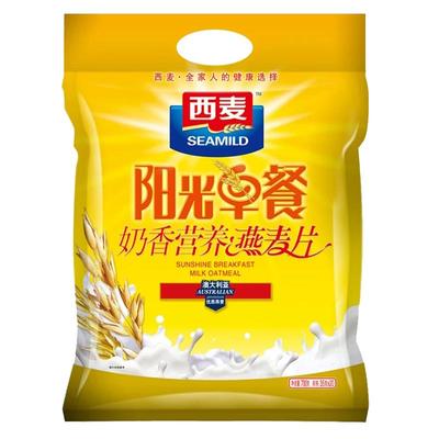 麦红枣高铁特浓牛奶燕麦片700g