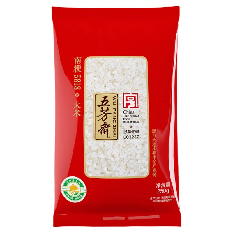 五芳斋一碗好米南粳5818粳米