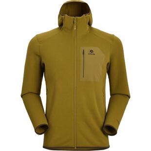 KAILAS凯乐石冷杉连帽抓绒衣外套吸湿排汗弹力户外登山徒步攀冰男