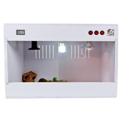 pvc爬虫加热陆龟守宫饲养箱