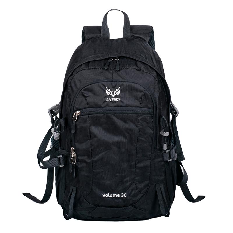旅行登山30L双肩包时尚撞色