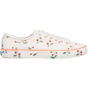 KEDS 帆布鞋Keds x Rifle Paper Co.小草莓休闲鞋单鞋女鞋WH65363