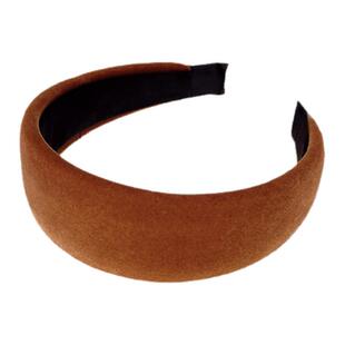 升级款~秋冬植绒宽边发卡发箍女高颅顶洗脸头箍外出百搭发卡头饰