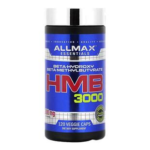 ALLMAX运动健身β-甲基丁酸酯营养补充剂HMB300支持肌肉力量