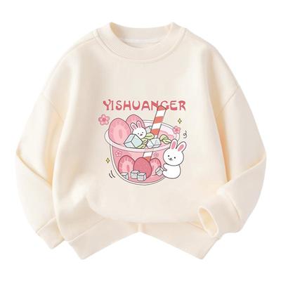 小宝宝卫衣婴儿女童上衣小童秋冬季儿童衣服外出洋气潮服秋装童装