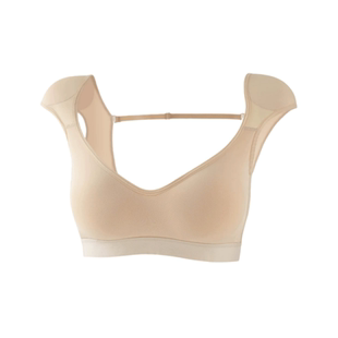 share queen/诗葵深V露背肩垫一体内衣直角肩文胸溜肩垫肩神器