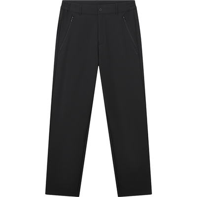 探路者软壳裤加绒加厚男裤