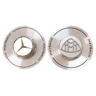 适用21款奔驰迈巴赫gls480轮毂盖 S480 新迈巴赫GLS600轮毂标志盖