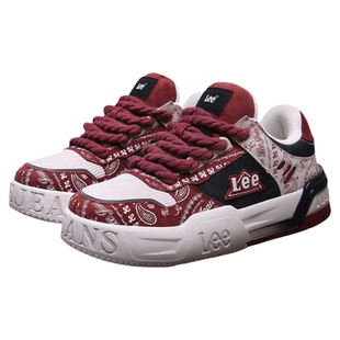 Lee官方正品男鞋2026新款时尚休闲增高板鞋舒适软底男士运动鞋子