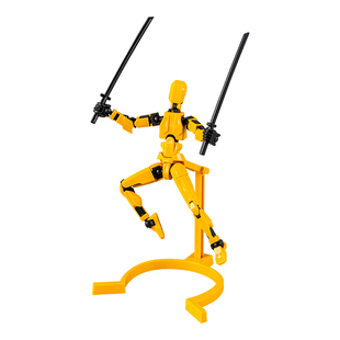 3d打印多关节可动人偶磁吸变形手办模型玩具儿童新款机器人男孩子