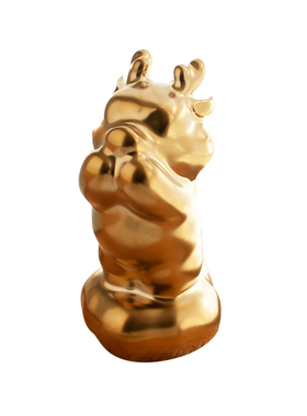 2024手工龙年吉祥物招财新年摆件