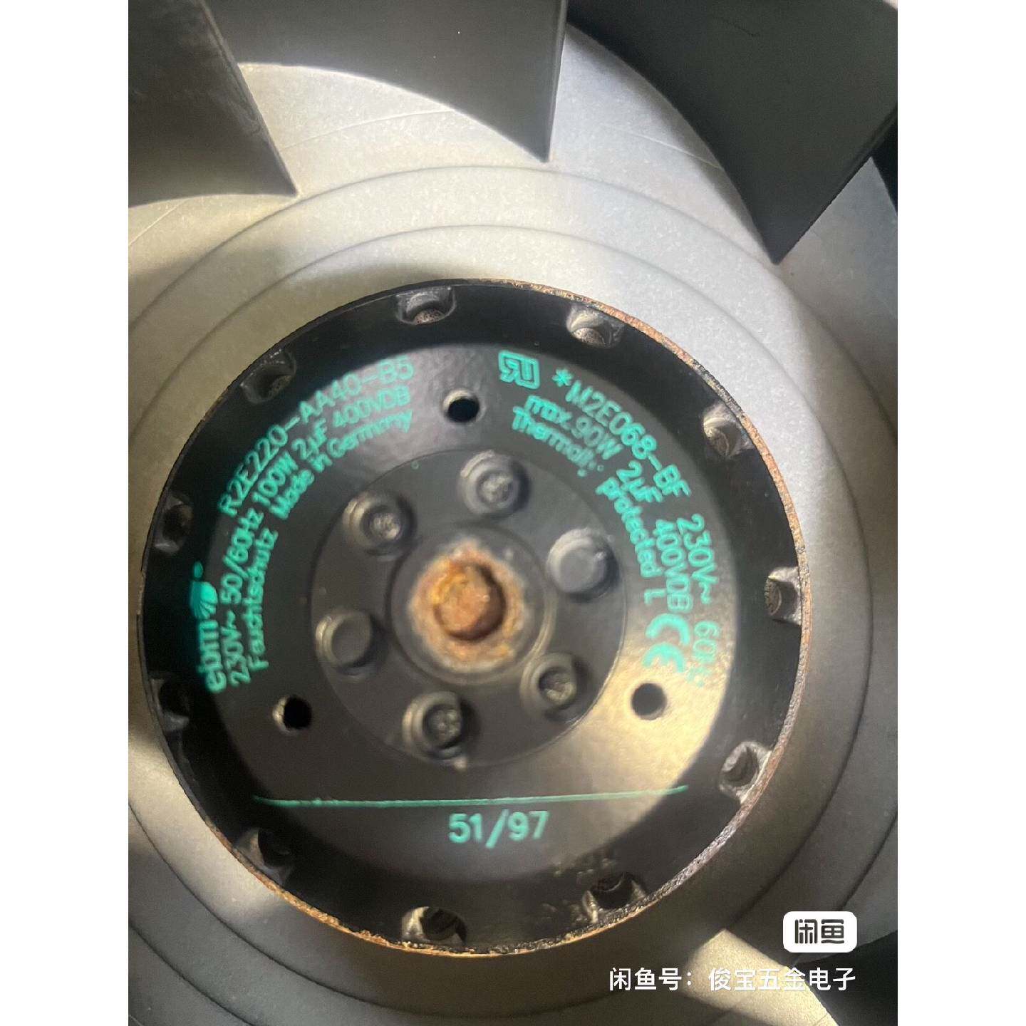 〔议价-可维修〕ebm风机马达，R2E220-AA40-B5，230  支持检测