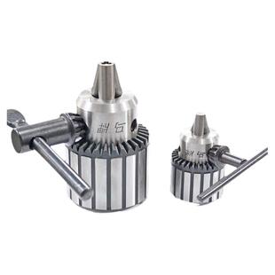 钻夹头马牌钻头夹重型后拉R8接杆B10/B12/B16/B18/B22莫氏钻接杆