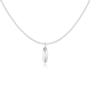 sanswood森吾《巴山》雾面雨滴项链极简清冷设计感通勤气质锁骨链