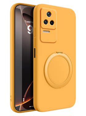 适用红米K40s手机壳Redmik40s小米新款液态硅胶22021211RCi支点壳带支架保护套redmi男女ks全包防摔外壳k4os