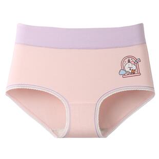 芬腾高腰收腹内裤女士纯棉抗菌加大码提臀可爱女款秋冬款三角裤头