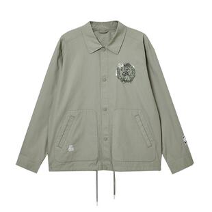 v区绫致杰克琼斯男NBA联名凯尔特人队休闲百搭宽松翻领夹克外套