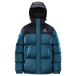 【鹅绒】骆驼羽神PRO户外羽绒服冬季新款女款男款防风保暖外套