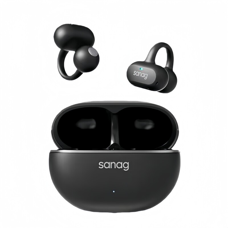 sanag塞那Z50Ultra蓝牙耳机夹耳式开放式运动ai无线音乐降噪耳机