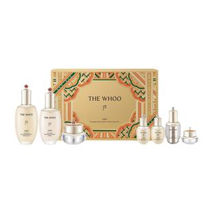 韩国Whoo后天气丹PRO花献华泫紧颜水乳面霜套盒保湿补水扶纹嫩肤