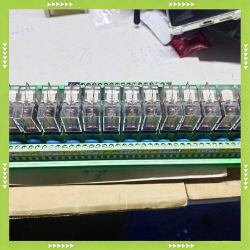 继电器模组模块G2R-1-E 24V 16路输入单片机【问价】
