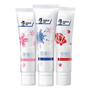 DARLIE好来原黑人星耀白牙膏白酵素亮白男女士专用官方旗舰店正品