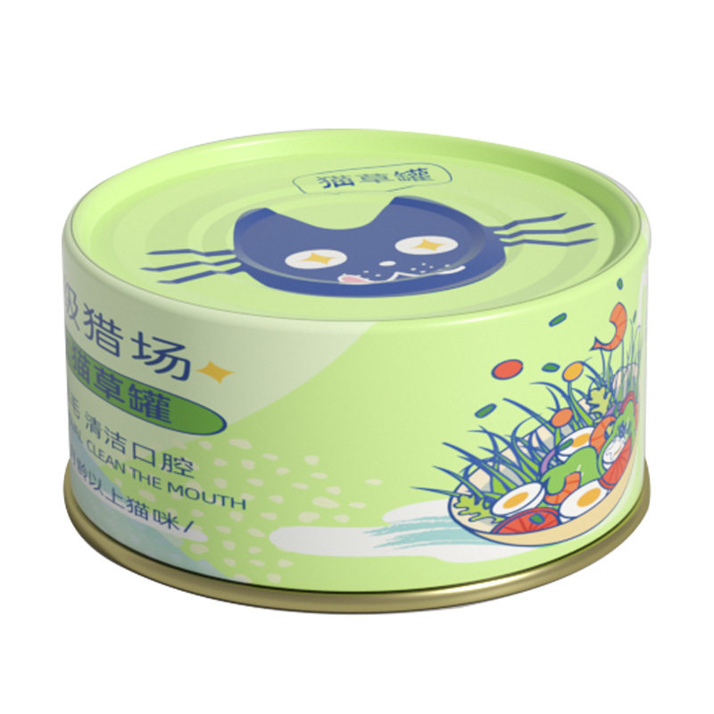 猫咪猫草罐头吐毛球化毛促进无土栽培猫薄荷宠物猫零食猫猫零食