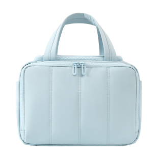 大容量化妆包便携式分区化妆品收纳包可悬挂行李箱外出旅行洗漱包