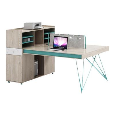 圣黎职员办公桌简约现代财务桌椅组合电脑桌卡座位时尚员工办公桌