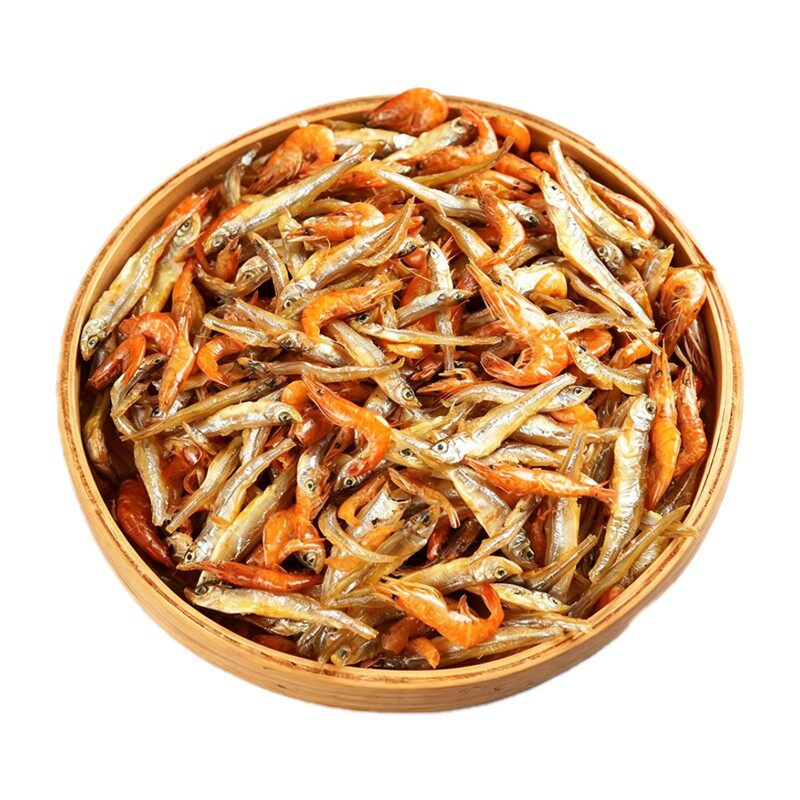 渔欣仙小鱼小虾湖南特产淡水小鱼干火焙小虾干肉质饱满不腥不苦
