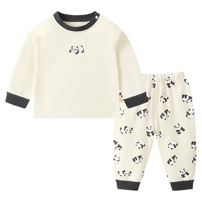 【7A抑菌】宝宝卡通休闲家居服秋装男童可爱睡衣套装女童秋衣秋裤