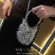 Серебряная капля для хрустальной сумки