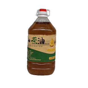 湖南永州野生山茶油农家纯正茶油物理压榨冷榨头道营养初榨月子油