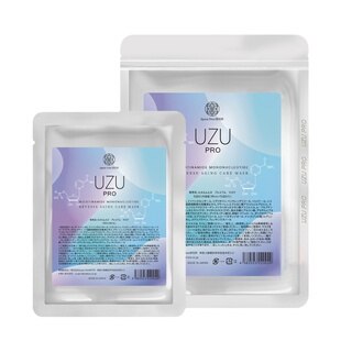 日本uzu面膜蚕丝保湿精粹逆龄美白uzupro水光补水修护提亮收毛孔