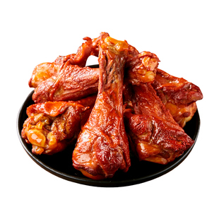 小石头鸭翅根小鸭腿卤味解馋真空包装零食鸡腿盐焗好吃健康夜宵