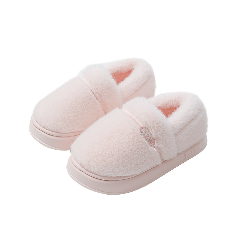 秋冬月子鞋孕妇2025新款11月12月包跟棉拖鞋女款室内家居毛绒棉鞋