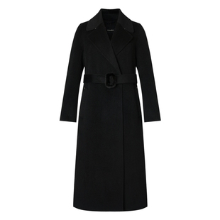 koradior珂莱蒂尔羊绒通勤气质淑女长款毛呢大衣外套