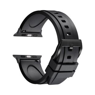 适用新款苹果S11代Apple Watch Ultra 3 iWatch s9手表氟橡胶表带