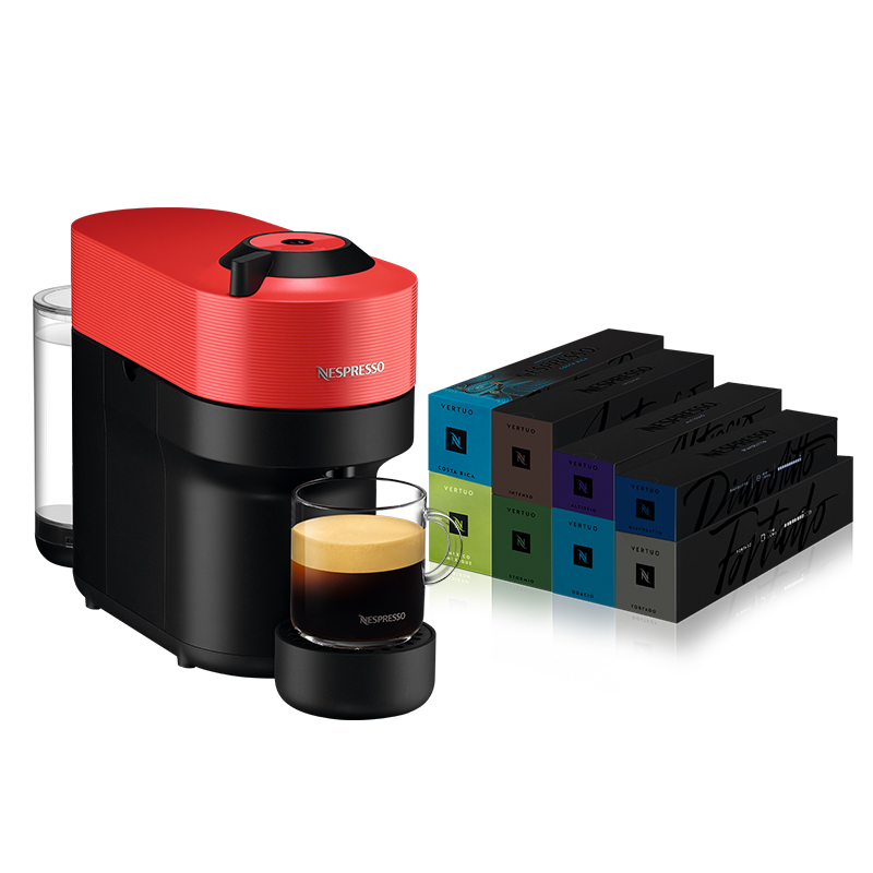 Nespresso奈斯派索全自动胶囊咖啡机家用小型进口美式Vertuo Pop