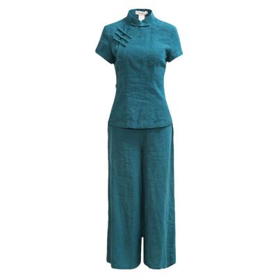 如意风时尚减龄夏季短袖职业套装