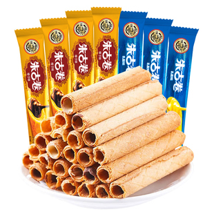 徐福记散装饼点朱古卷 夹心饼干榛子乳酸味休闲零食茶点食品