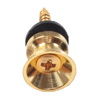 防滑金属民谣吉他尾钉金银色黑色