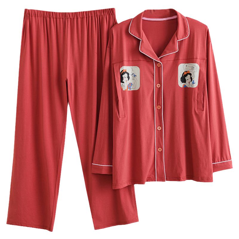 纯棉哺乳睡衣月子服大码孕妇女