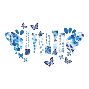 幼儿园传统文化墙面装饰扎染环创布置主题半成品非遗蝴蝶材料走廊