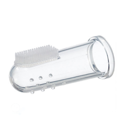 日康手指套婴幼儿硅胶3岁乳牙刷