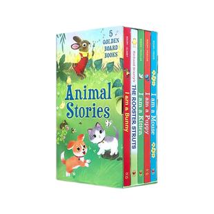 【自营】我是一只兔子I am a bunny英文原版绘本 5册纸板书 Richard Scarry 幼儿启蒙动物认知 常青藤爸爸书单 iamabunny