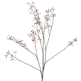 荚蒾果仿真花假花摆件高级感逼真轻奢高档玄关客厅落地摆放花艺